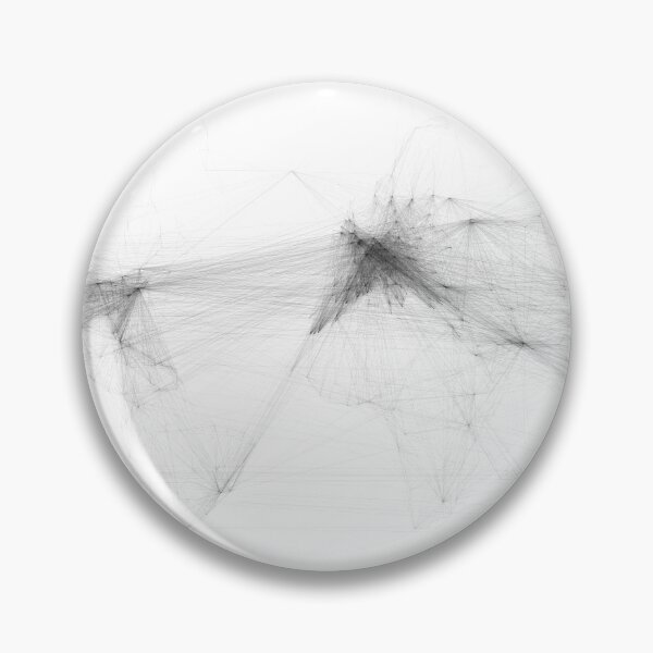 Item preview, Global Airline Routes (Straight Line) - Mercator designed and sold by Henrik Gulliksen Schüller.