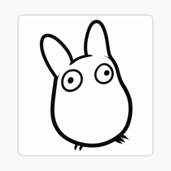 Baby Totoro Stickers | Redbubble