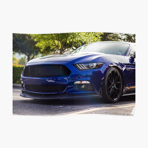 Ford Mustang S550 Poster