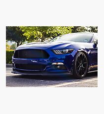 Ford Mustang S550 Photographic Print