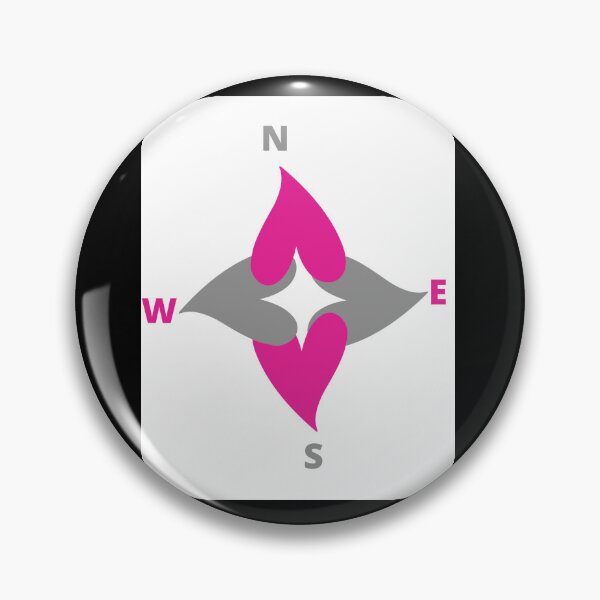 Item preview, Pink compass,  designed and sold by NewPages.