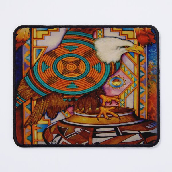 Item preview, Eagle Native American art watercolor vintage designed and sold by MAGLOFF12.