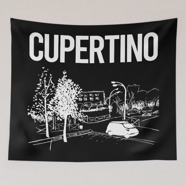 Item preview, Street Sketch Cupertino designed and sold by bettyn9wp.