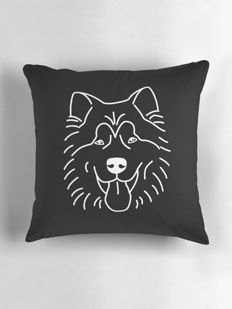 Thumbnail 3 von 4, Kissen, alaskan malamute designt und verkauft von dog-shirt.