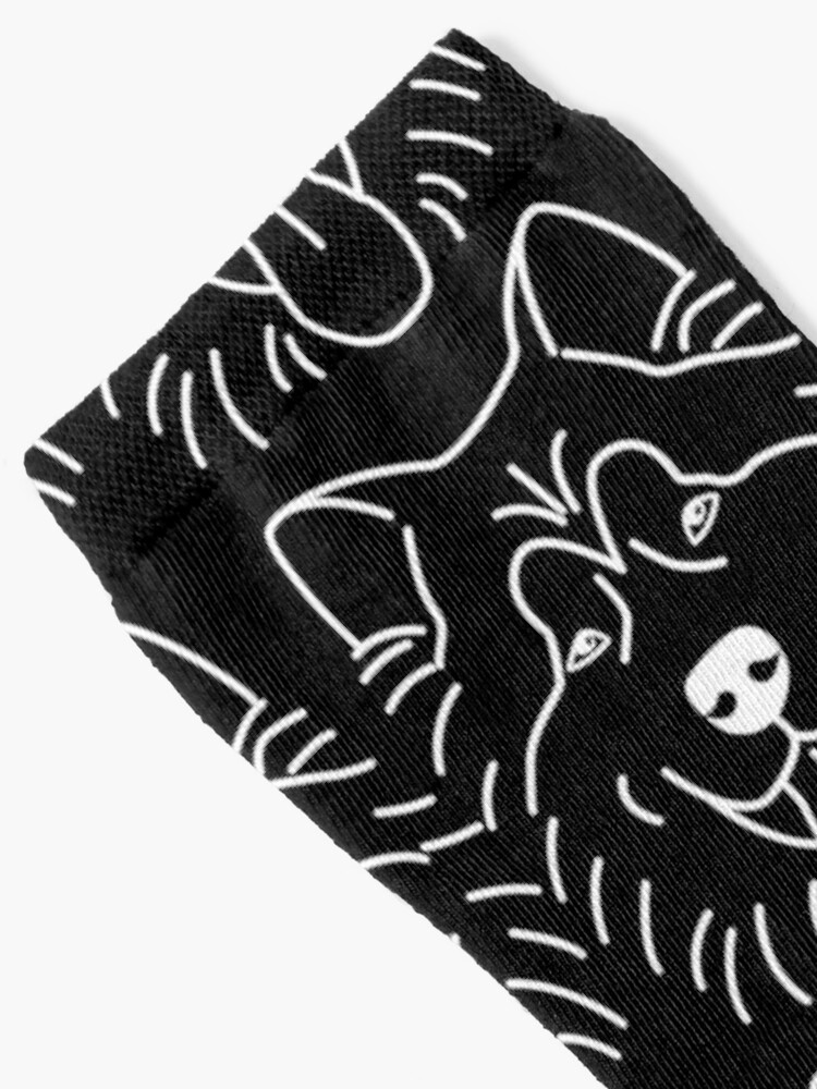 Thumbnail 2 von 5, Socken, alaskan malamute designt und verkauft von dog-shirt.