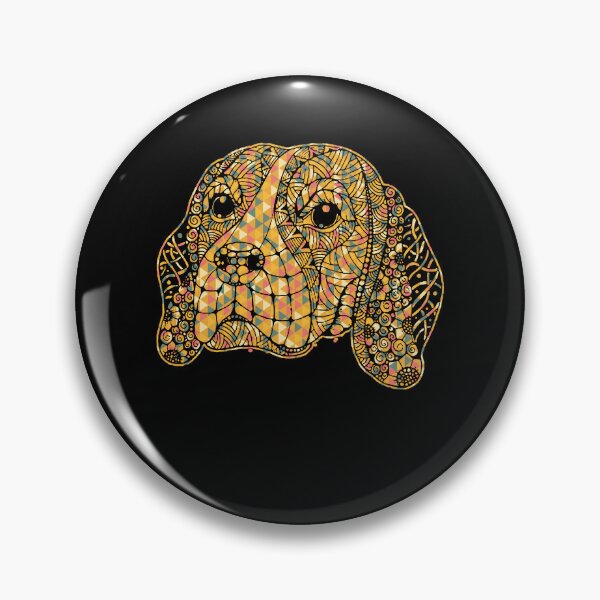 Artikelvorschau, Beagle - Beagle Geometrisch entworfen und verkauft von UnknownArtistt.