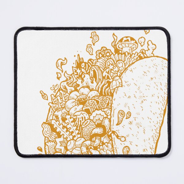 Item preview, Foodle Taco by Lei Melendres designed and sold by LeiMelendresArt.