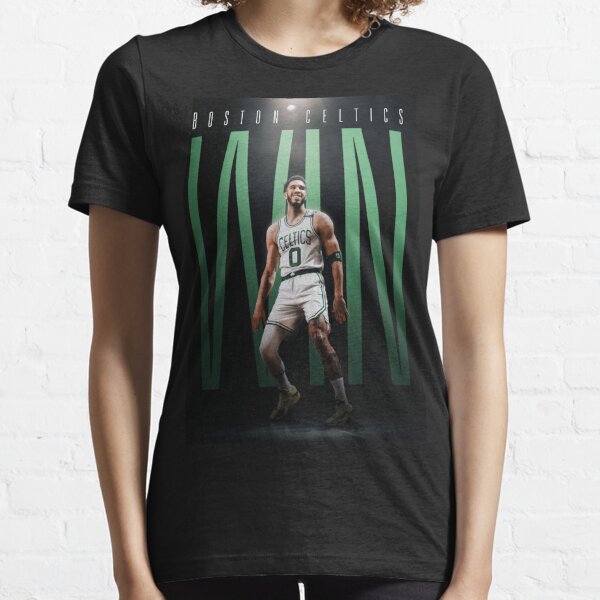White Nike NBA Boston Celtics Essential Tatum #0 T-Shirt
