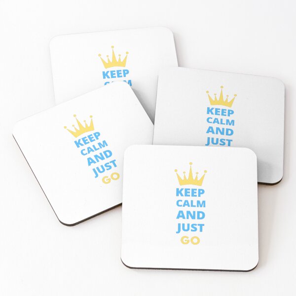 Item preview, Keep Calm And Just GO designed and sold by Boroja.