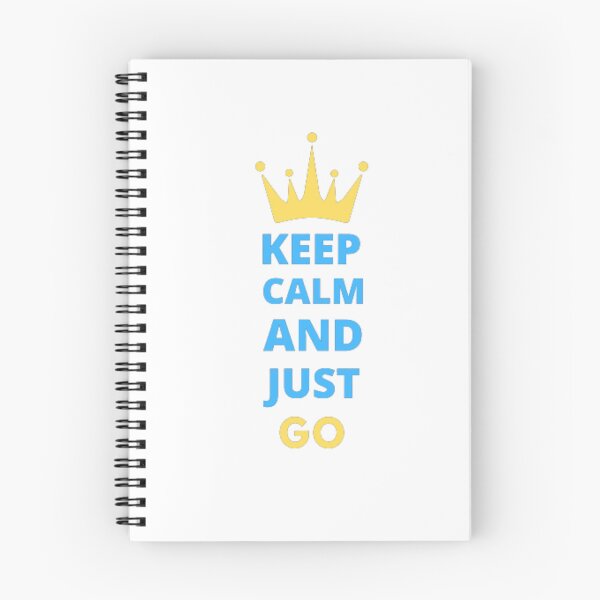 Item preview, Keep Calm And Just GO designed and sold by Boroja.
