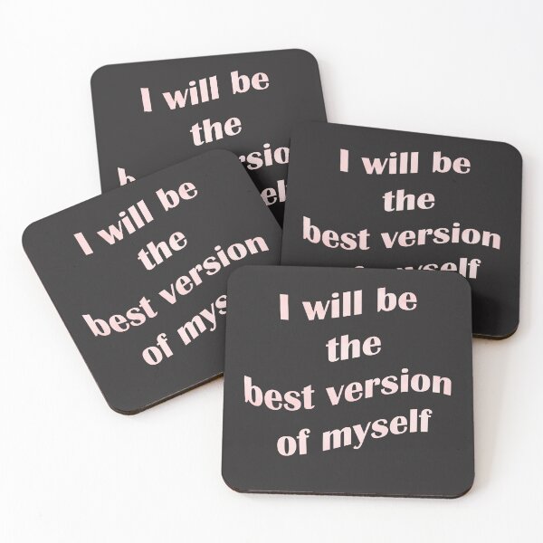 Item preview, I Will Affirmation Pink And Black  designed and sold by ArtBySymone.