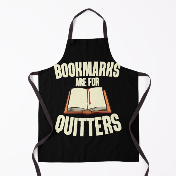 Item preview, Funny Bookmarks Are For Quitters Reading Librarian Men Women designed and sold by loat904.
