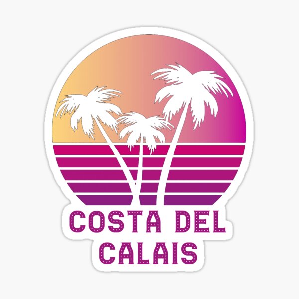 Vista previa del artículo con la obra «Costa Del Calais Francia Diseño divertido de Calais», diseñado y vendido por RADGEGEAR2K92.