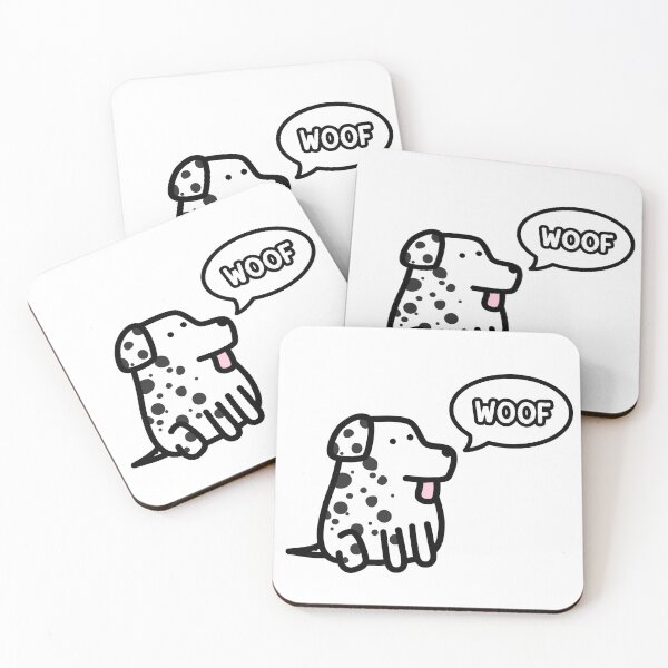 Item preview, Cute Dog Doodle | Cute Dalmatian Dog | Kawaii Dog Doodle | Cute Dog Doodle Woof designed and sold by RiciPaneto.