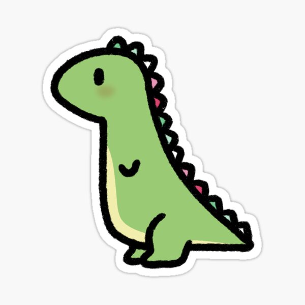 Jello Dino ~ Sticker