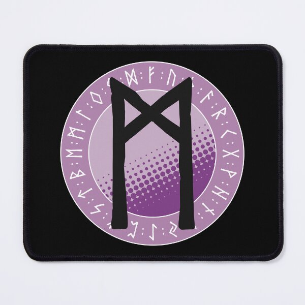 Item preview, Mannaz (Mankind) - Viking Runes and Runic Symbols designed and sold by iscaStudioArt.