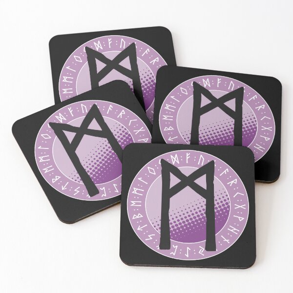 Item preview, Mannaz (Mankind) - Viking Runes and Runic Symbols designed and sold by iscaStudioArt.