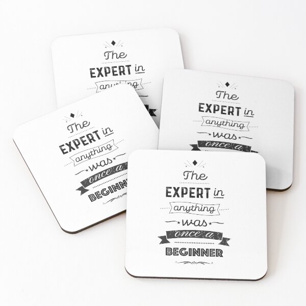 Item preview, The Expert In Anything Was Once A Beginner designed and sold by amanmana.