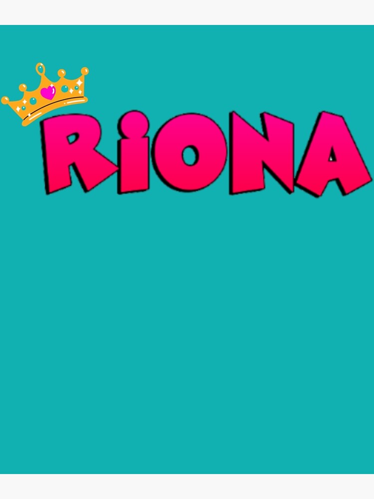 Disover Princess RionaFunny Premium Matte Vertical Poster