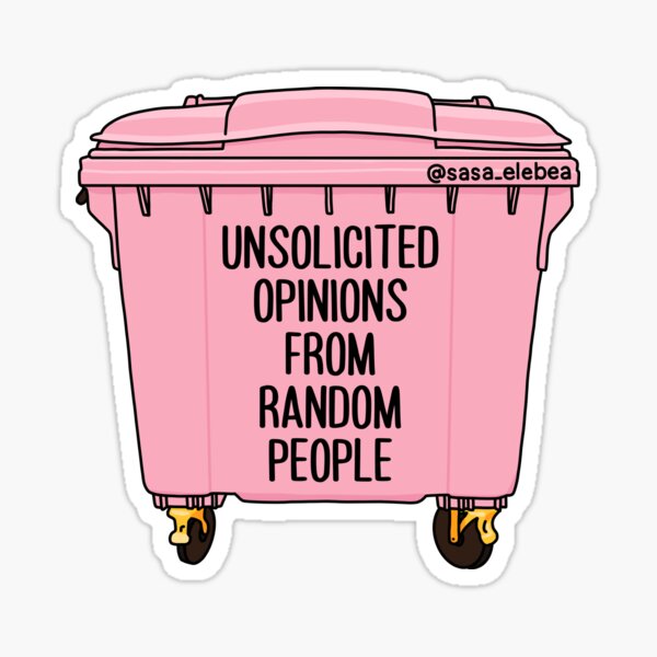 Random people by Sasa Elebea Sticker