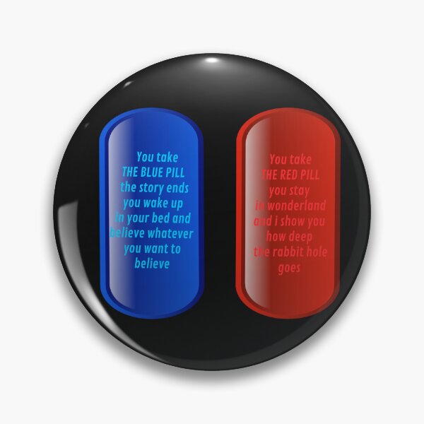 Item preview, The Blue Pill And The Red Pill Design  designed and sold by HUWJONESd.