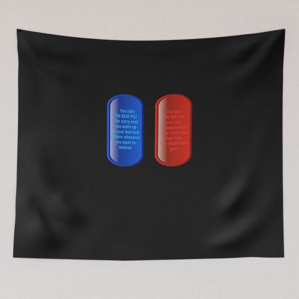 Item preview, The Blue Pill And The Red Pill Design  designed and sold by HUWJONESd.