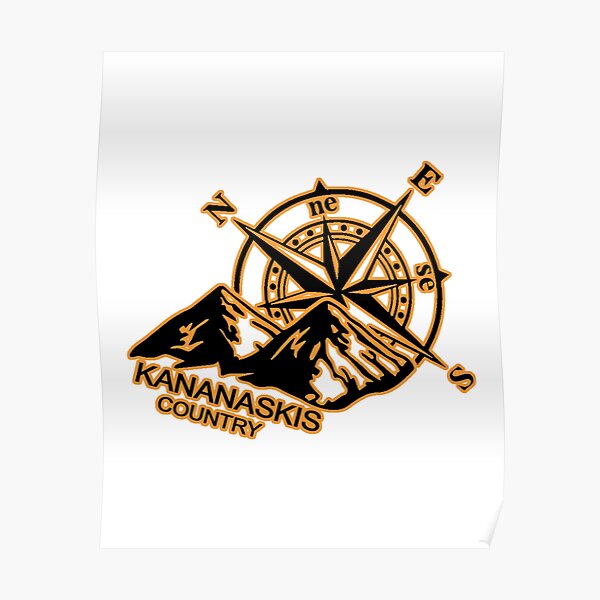 "kananaskis" Poster for Sale by LovelyMoi Redbubble