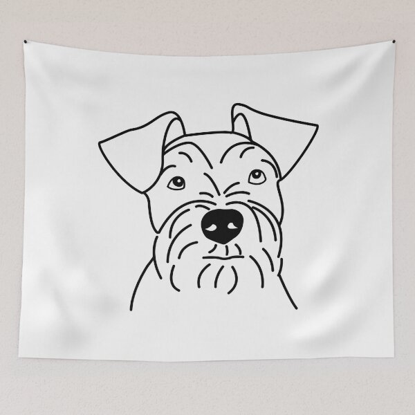 Artikelvorschau, zwergschnauzer entworfen und verkauft von dog-shirt.