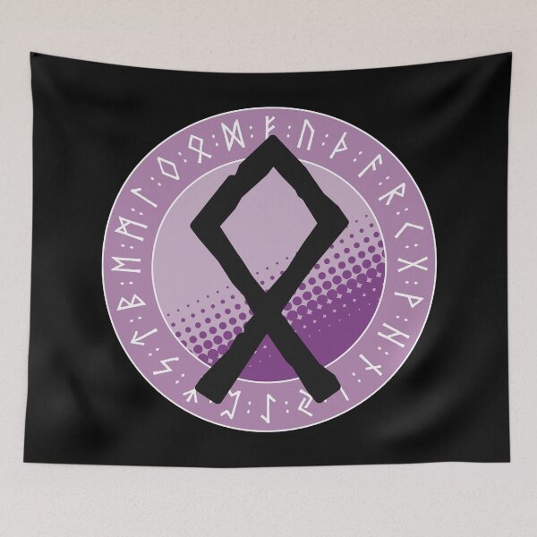 Item preview, Othala (Ancestry) - Viking Runes and Runic Symbols designed and sold by iscaStudioArt.