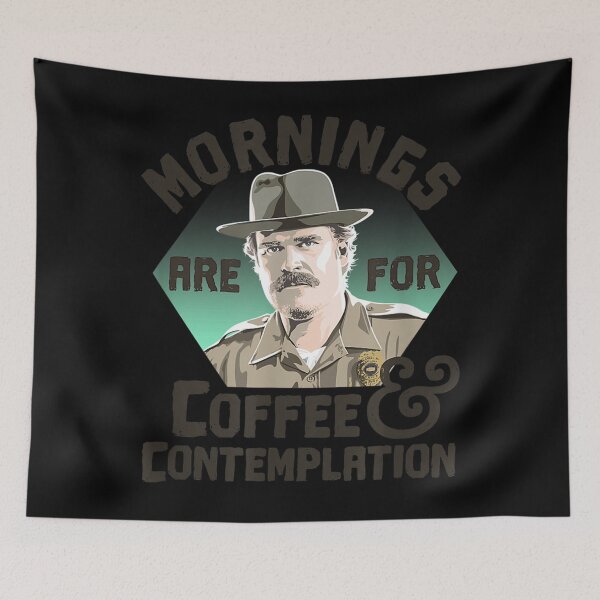 Item preview, Hopper Mornings Are For Coffee Contemplation designed and sold by JahzquishaB.