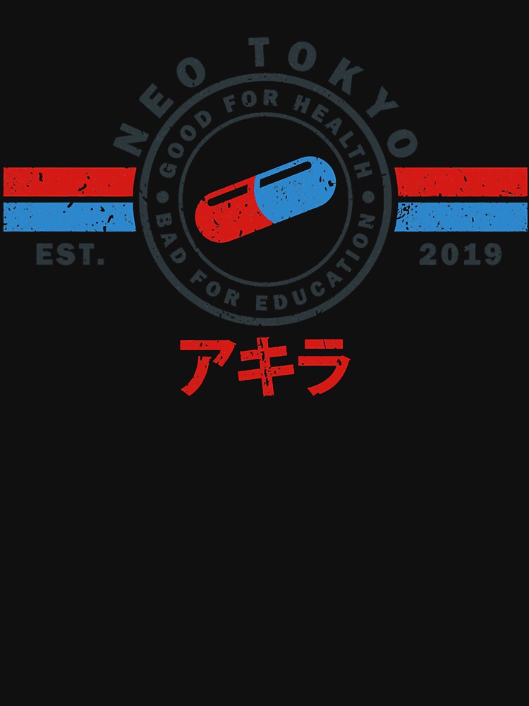 Capsules Neo Tokyo Est 2019 Anime Shirt