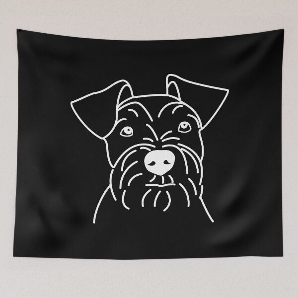 Artikelvorschau, zwergschnauzer entworfen und verkauft von dog-shirt.