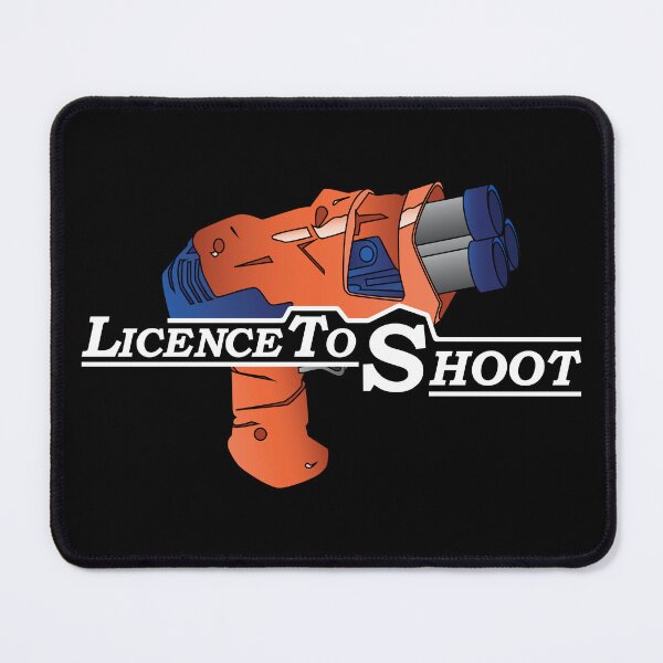 Item preview, Licence to shoot - Kids Game Nerf war - Nerf Battle Gun designed and sold by LookFrog.