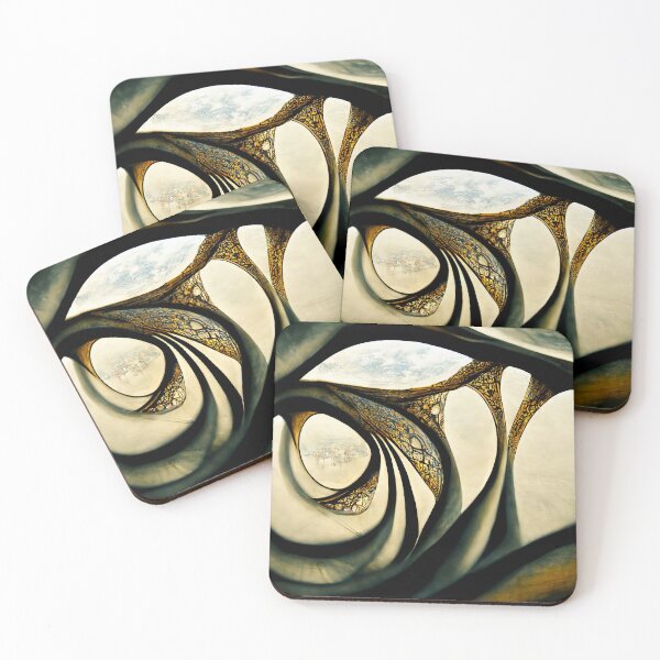 Item preview, Abstract Architecture Background with Curved Lines designed and sold by WhimsyCanvasPrints.