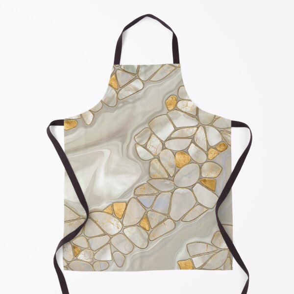 Item preview, Mother of pearl and gold cells Abstract designed and sold by k9printart.