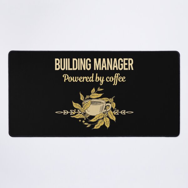 Item preview, Powered By Coffee Building Manager designed and sold by trinayolkcelia.