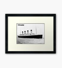 Titanic Framed Print