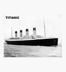 Titanic Photographic Print