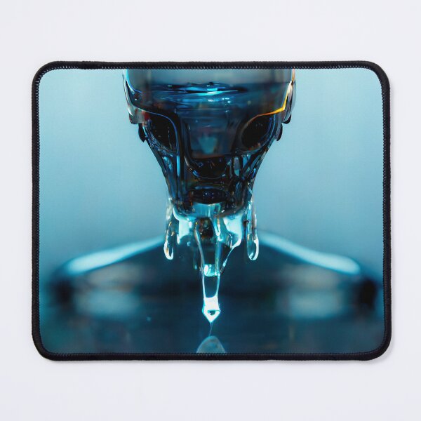 Item preview, Alien Droid Coming Out of Water designed and sold by WhimsyCanvasPrints.