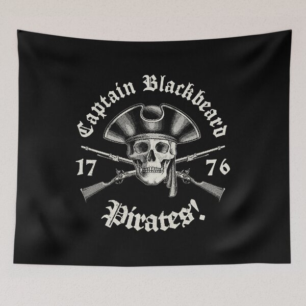 Item preview, Captain Blackbeard T-Shirt designed and sold by Maxile14.