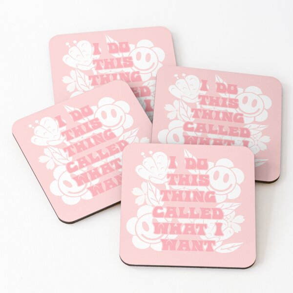 Item preview, Retro Doodle I Do What I Want Design: Pink Version.  designed and sold by KreativeKennCo.