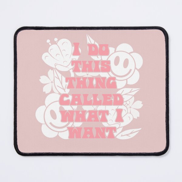 Item preview, Retro Doodle I Do What I Want Design: Pink Version. designed and sold by KreativeKennCo.