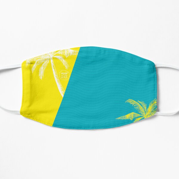 Summer Palmtree Pop Art Flache Maske
