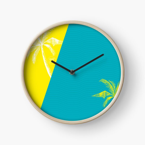 Summer Palmtree Pop Art Uhr