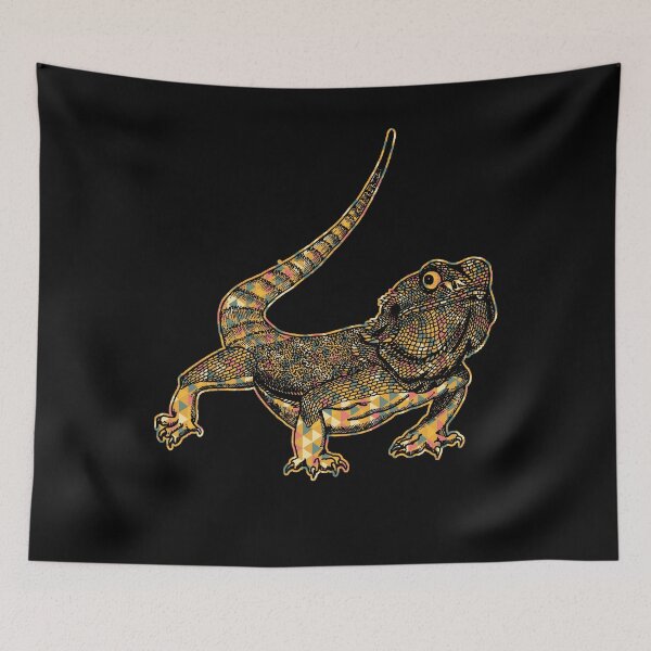Item preview, Bearded Dragon - Bearded Dragon Geometric designed and sold by UnknownArtistt.