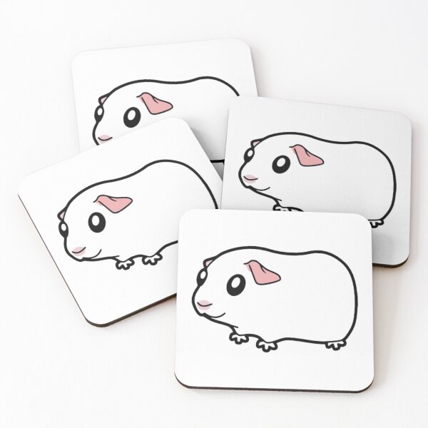 Item preview, White Cartoon Guinea Pig Design Mens Pig designed and sold by PaulWanter.