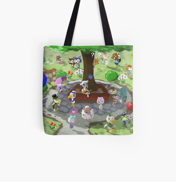 Welcome to Animal Crossing All Over Print Tote Bag