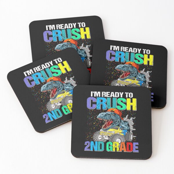 Item preview, I'm Ready To Crush 2nd Grade Boys Back To School Dinosaur designed and sold by loat904.