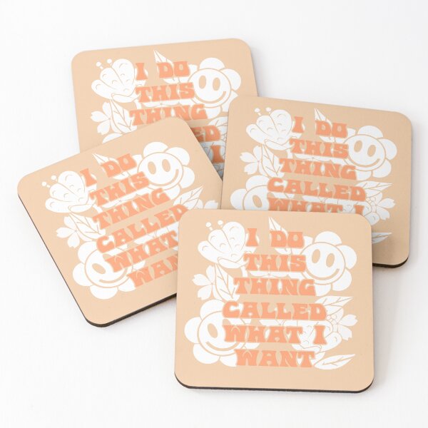 Item preview, Retro Doodle I Do What I Want Design: Orange Version.  designed and sold by KreativeKennCo.