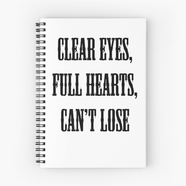 Item preview, Clear Eyes, Full Hearts, Can't Lose designed and sold by Captain Met.
